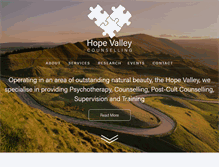 Tablet Screenshot of hopevalleycounselling.com